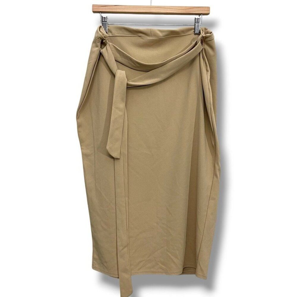 Boohoo Loose Drapy Skirt
